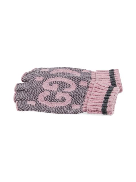 pink gucci gloves|FARFETCH .